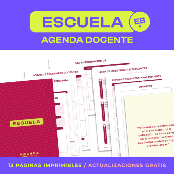 Escuela *Agenda Docente*