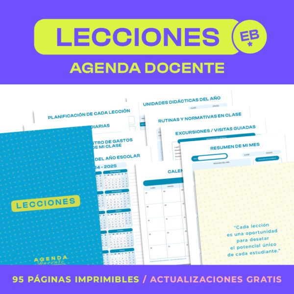 Lecciones *Agenda Docente*