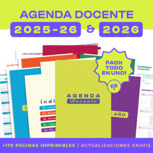 Agenda Docente *PACK COMPLETO*