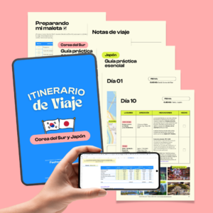 Itinerario de Viaje a Corea del Sur y Japón